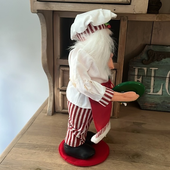 Annalee Santa Chef Holding Popcorn Garland 15” From 2011 - Picture 4 of 8